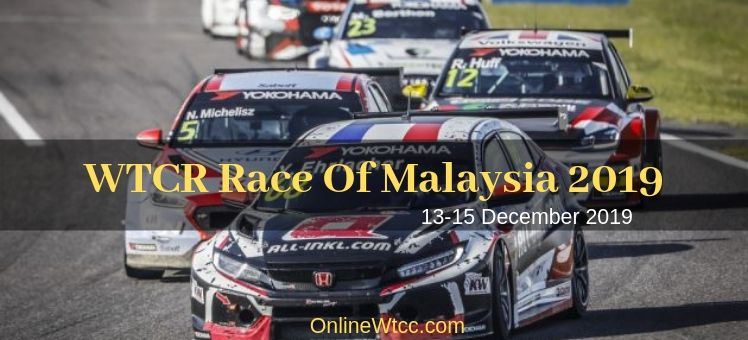 Watch WTCR Race Of Malaysia Live