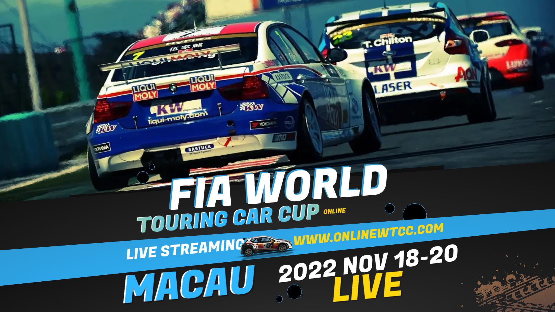 Macau WTCR 2022 Live Stream | Round 19