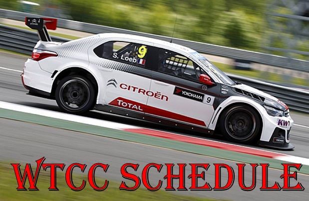 WTCC Schedule